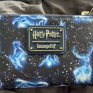 Harry Potter Expecto Patronus All Over Print Hard Tag Loungefly Wallet